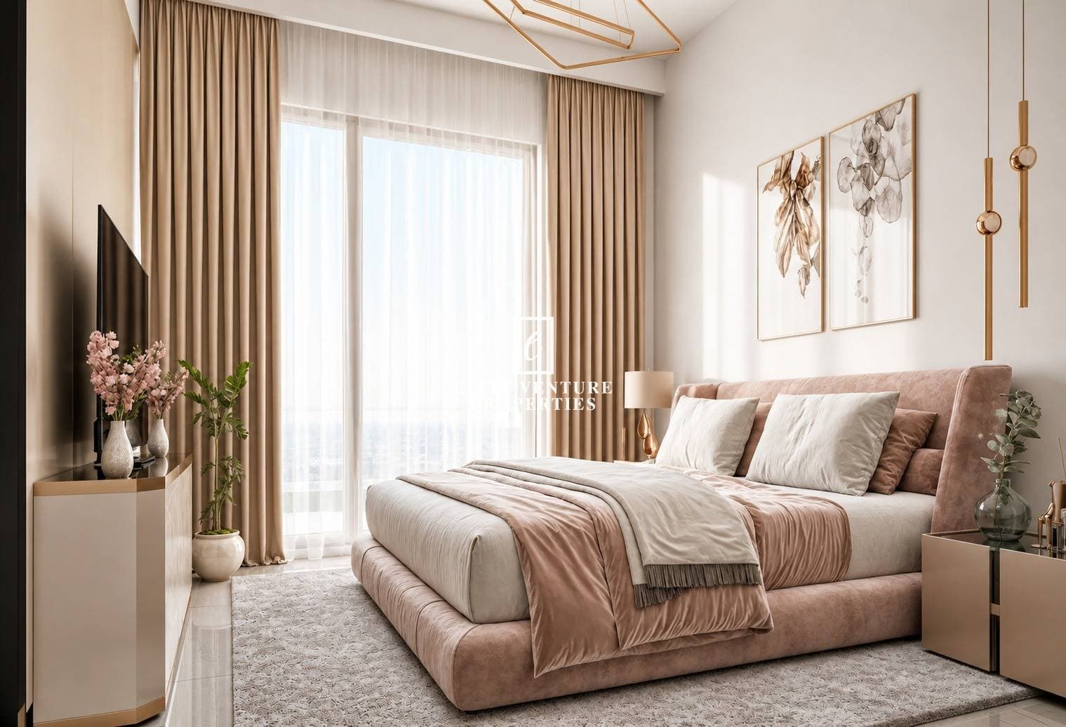 1 Bed Apartment | Furnished I Luxury Living | Prime Access in Butterfly Towers, Dubai 3