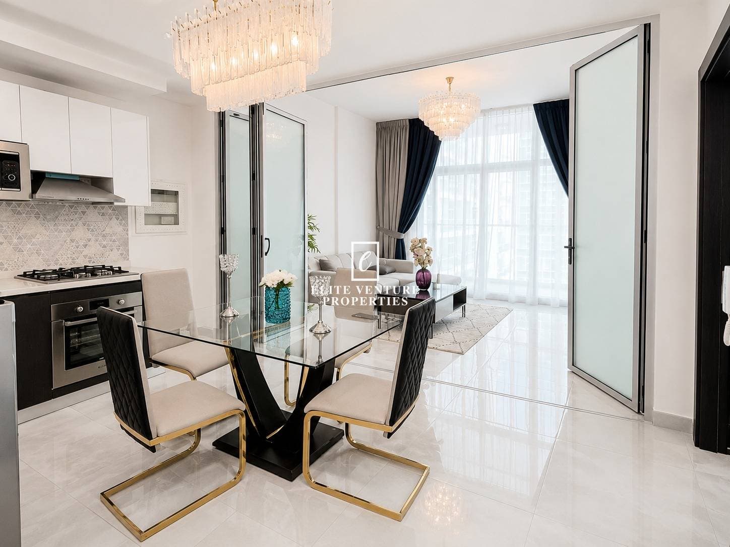 1 Bed Apartment | Fully Furnished | Elegant | Prime Location in Pearlz by Danube, Dubai 3