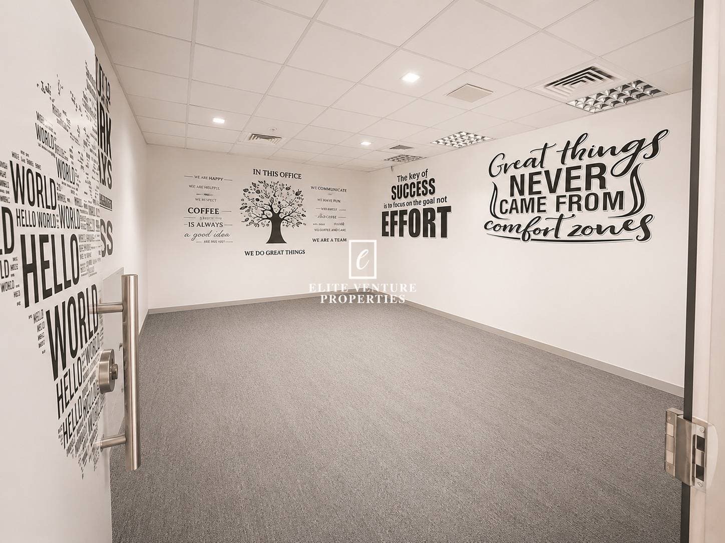 Office | Fully Fitted Layout | Canal View | Spacious in The Metropolis Tower, Dubai 2