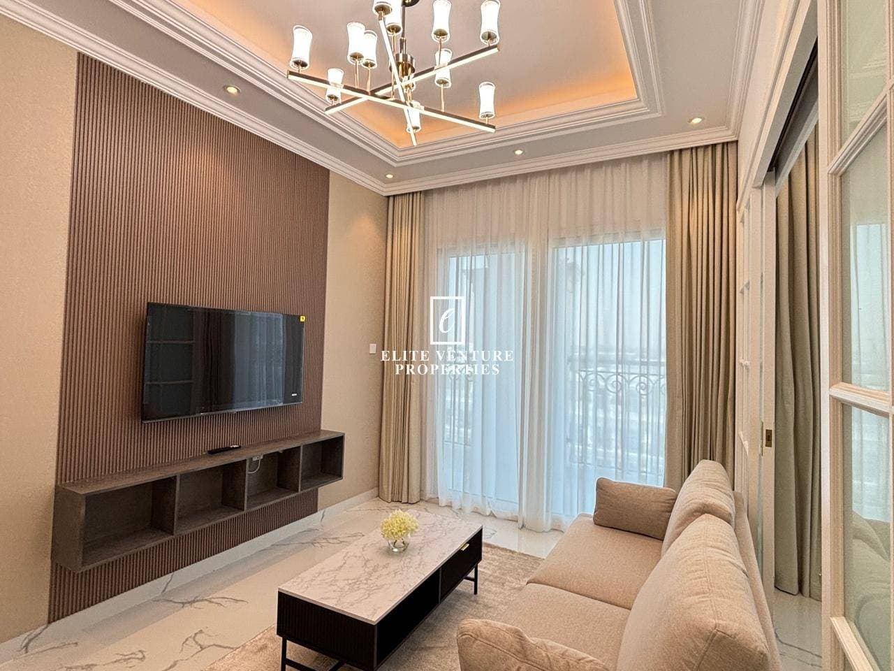 1 Bed Apartment | Spacious | Fully Furnished | Pool View in Vincitore Benessere, Dubai