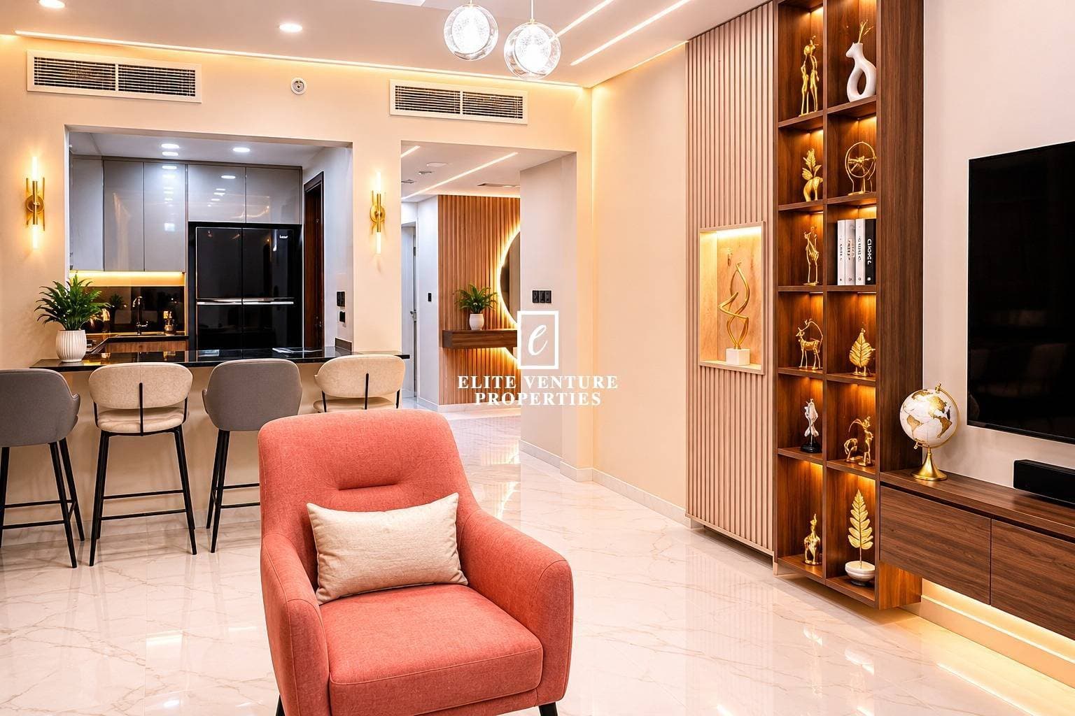 1 Bed Apartment | Spacious Layout | Fully Furnished | Luxury Living in Uniestate Supreme Residence, Dubai 3