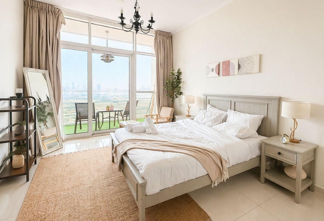 Apartment | Elegant-studio | Fully Furnished | Prime Location in DAMAC Hills, Dubai