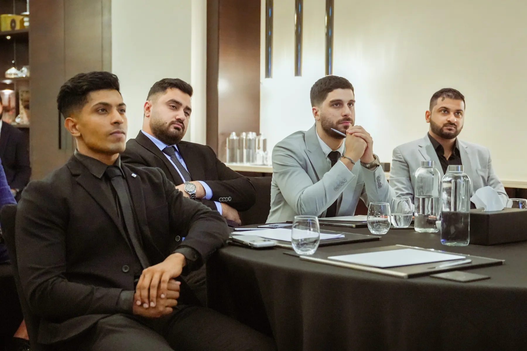 Elite Venture Properties RERA-certified agents at the Dubai Sports City office