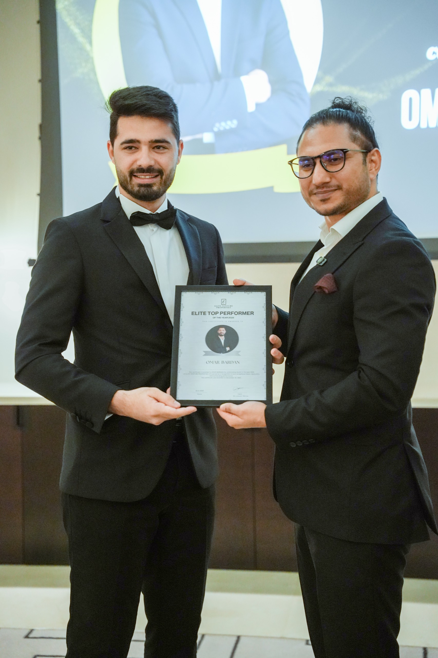 EV Properties Elite Top Performer award — Annual Meetup 2025